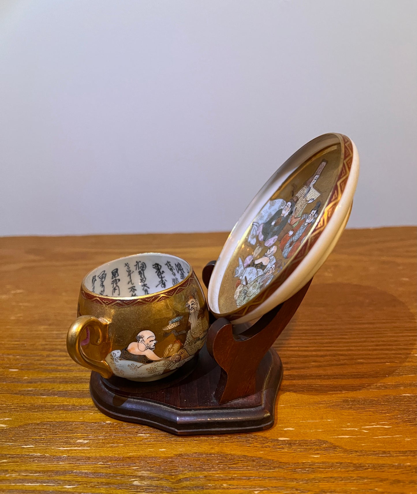 Satsuma Teacup and Saucer