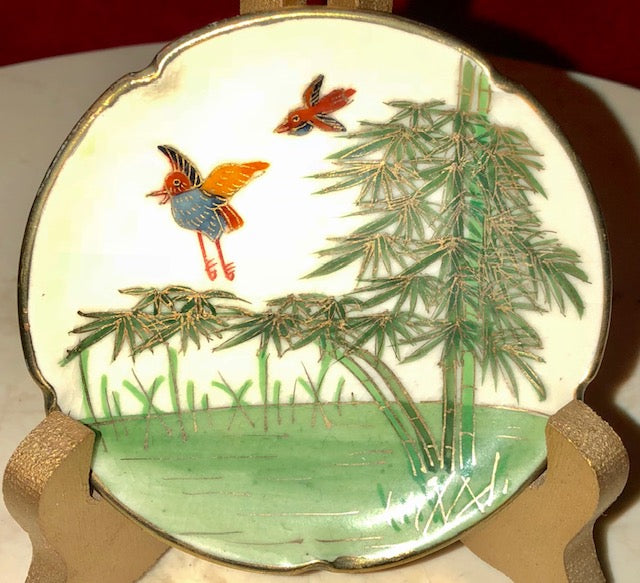 Antique Shuzan Satsuma Plate