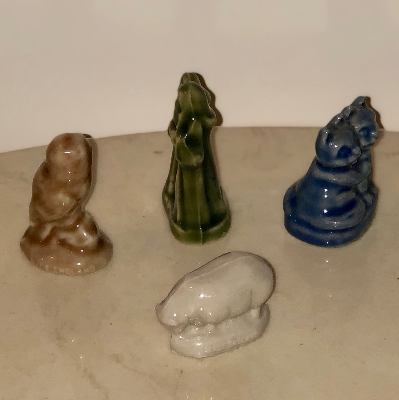 Wade England Miniature Figurine - Noah and Wife