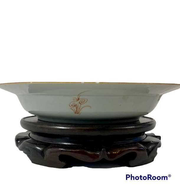 Unusual 18th Century Chinese Export Porcelain Dish