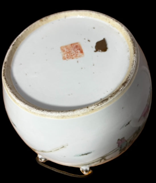 19th C Famille Rose Kamcheng