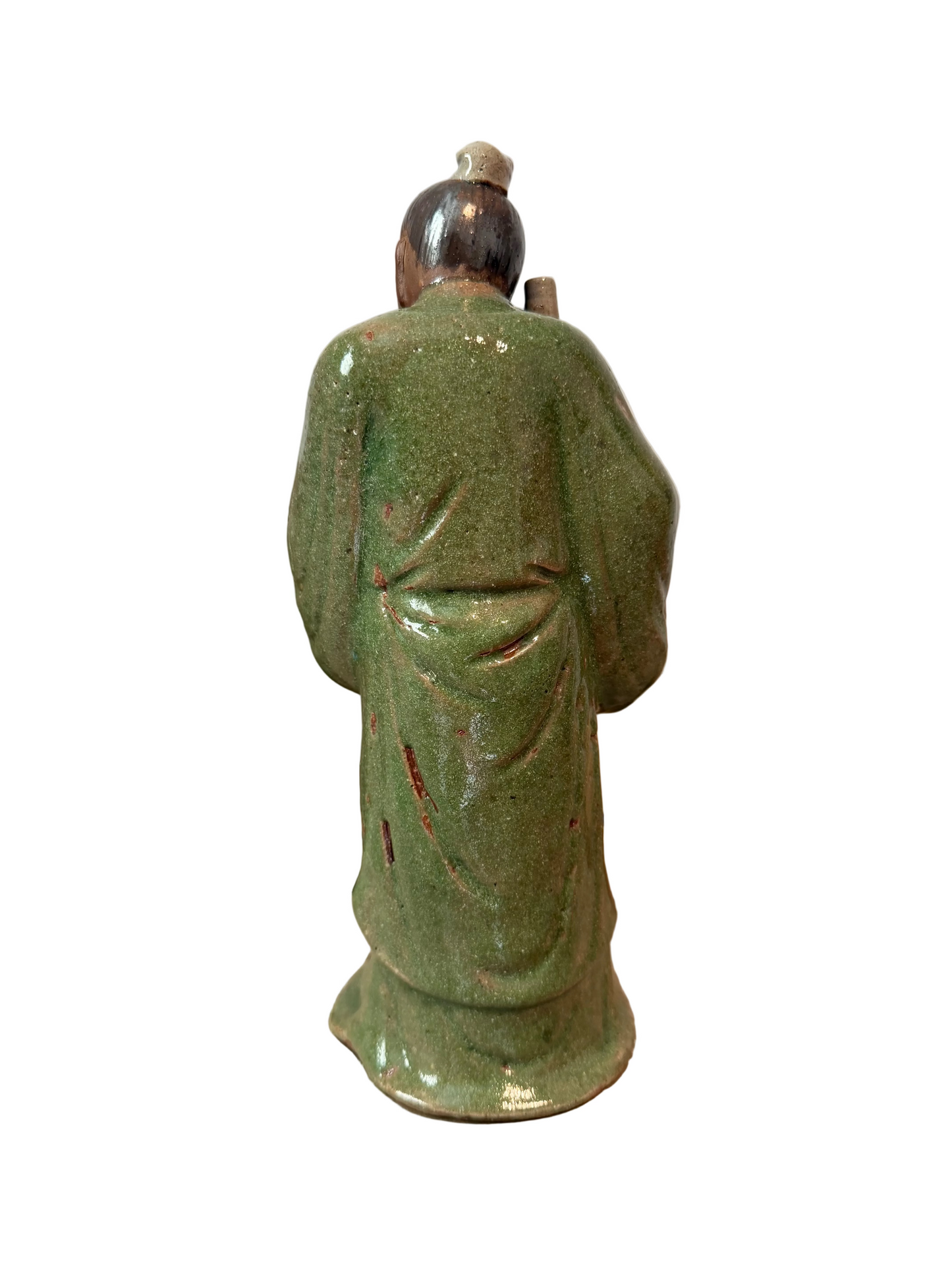 Green ceramic figure 