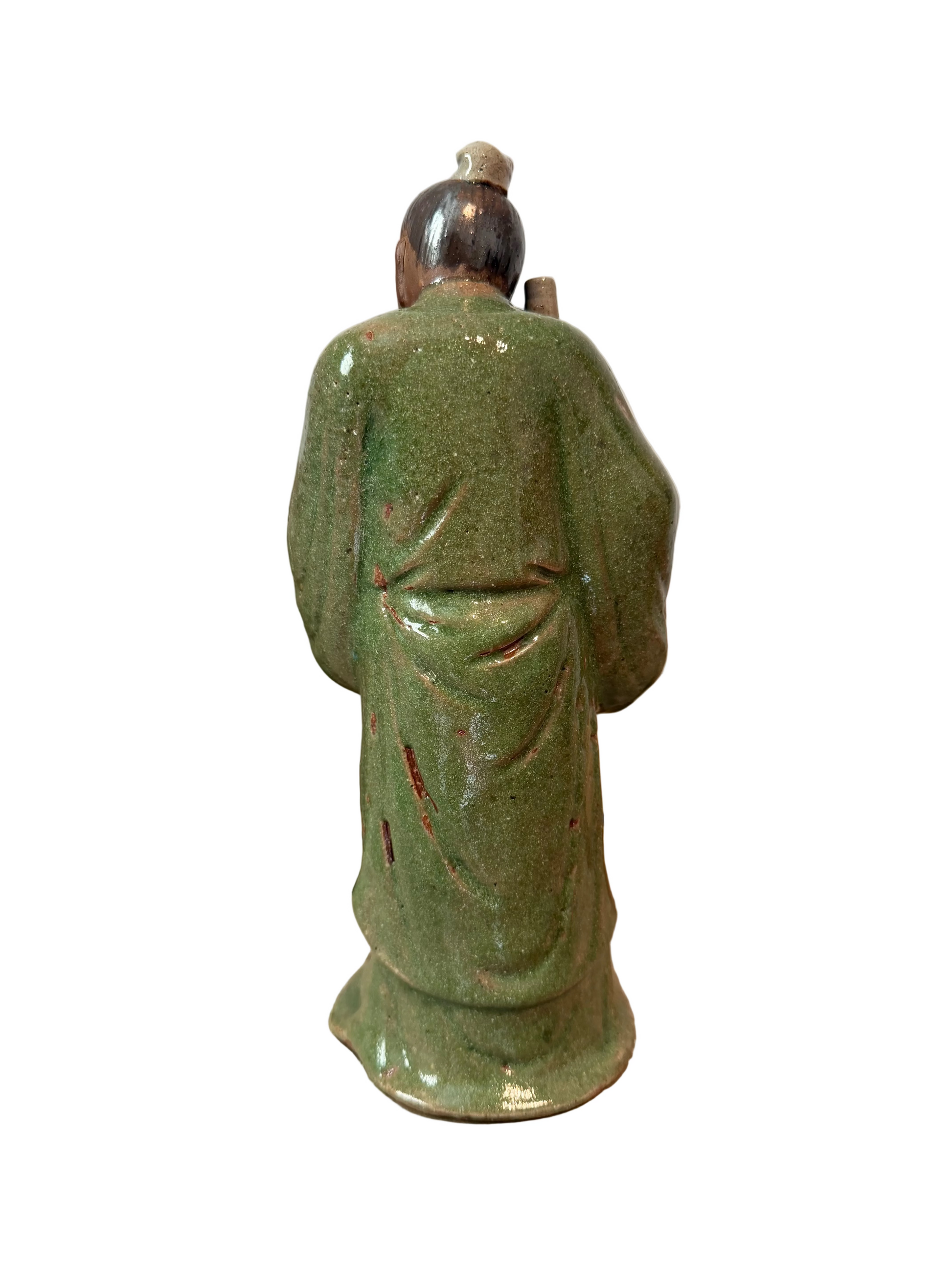 Green ceramic figure 