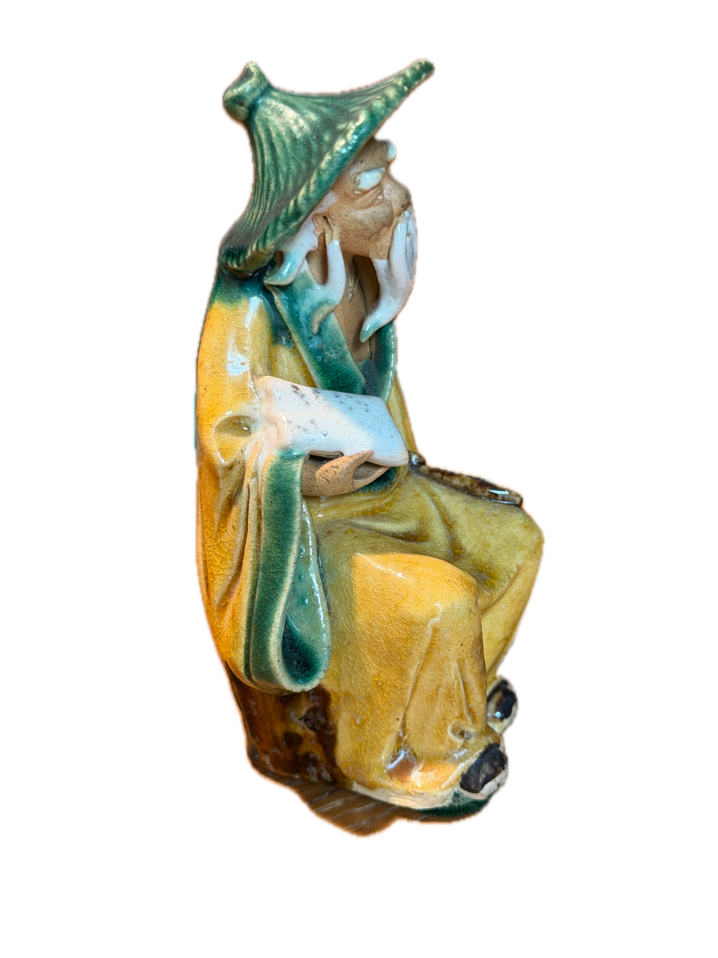 Antique Chinese Mudman - Wiseman