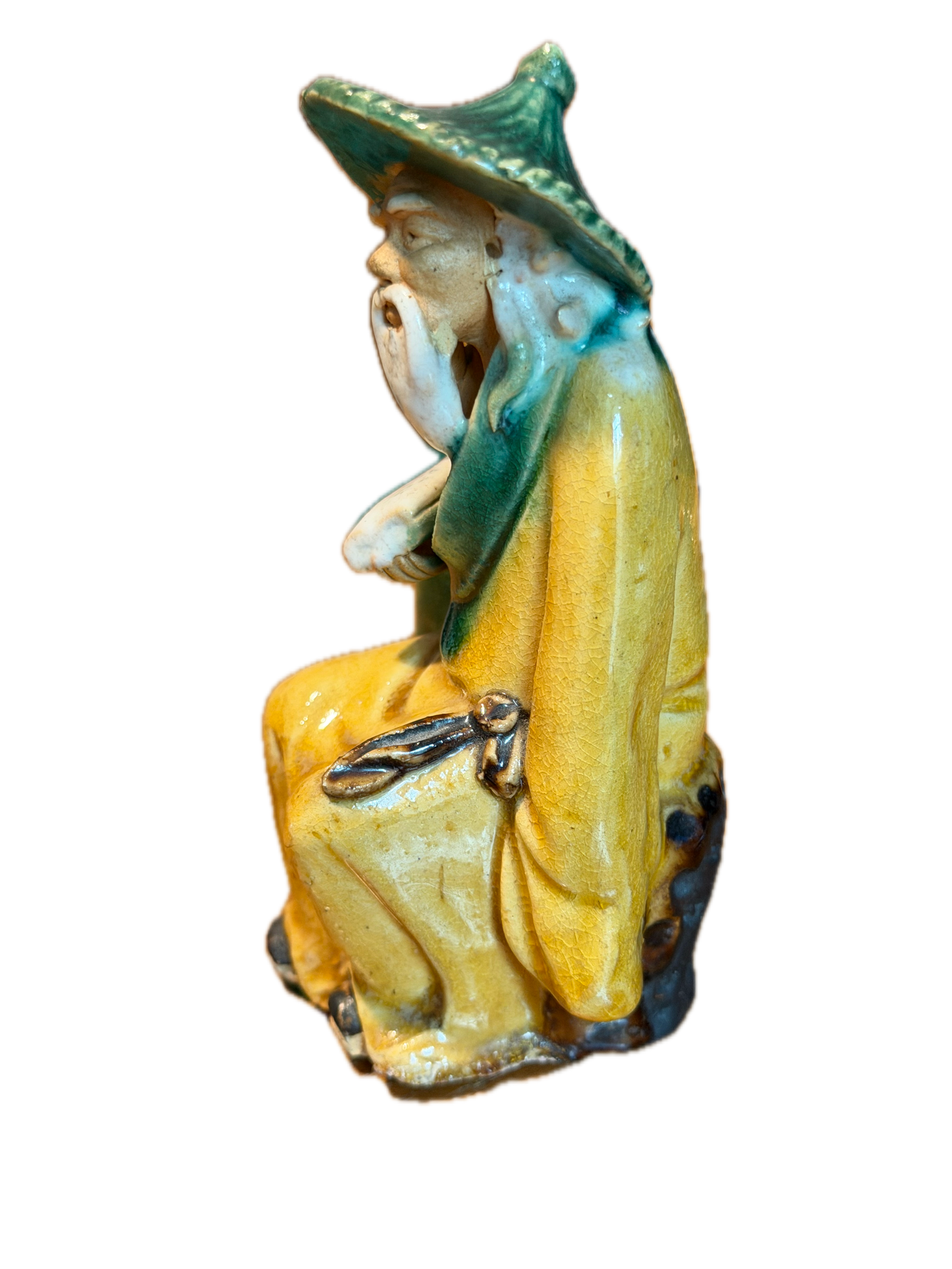 Antique Chinese Mudman - Wiseman