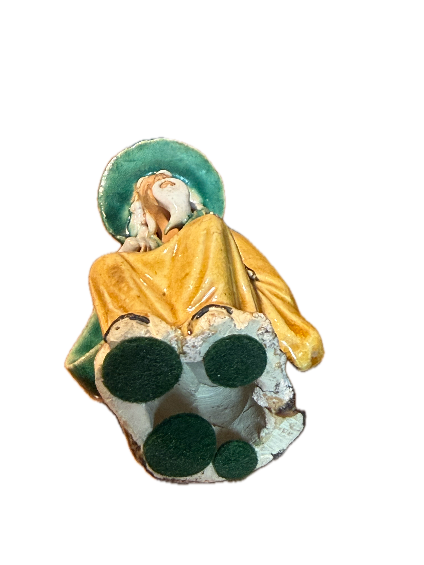 Antique Chinese Mudman - Wiseman