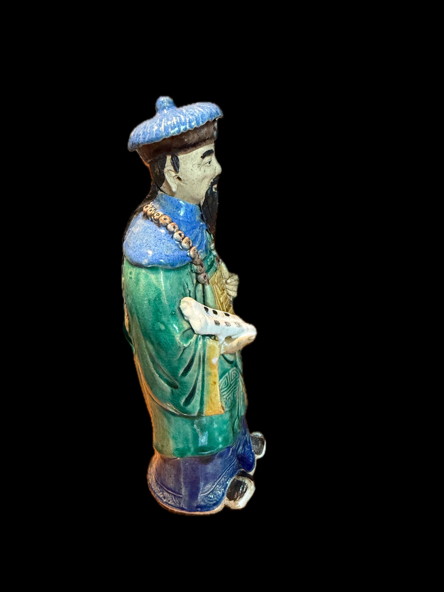 Vintage Chinese Ceramic Figure - Lin Zexu