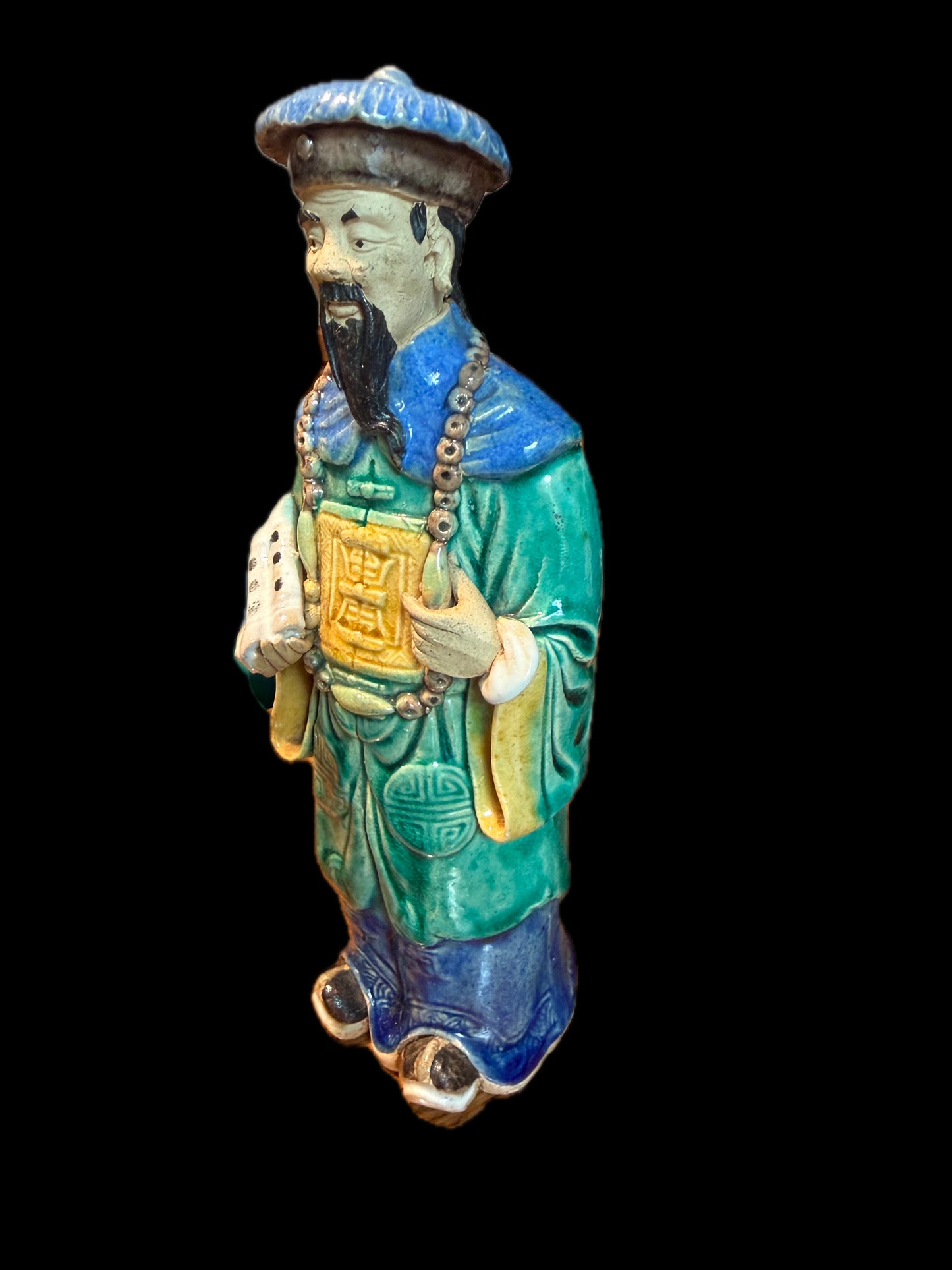 Vintage Chinese Ceramic Figure - Lin Zexu