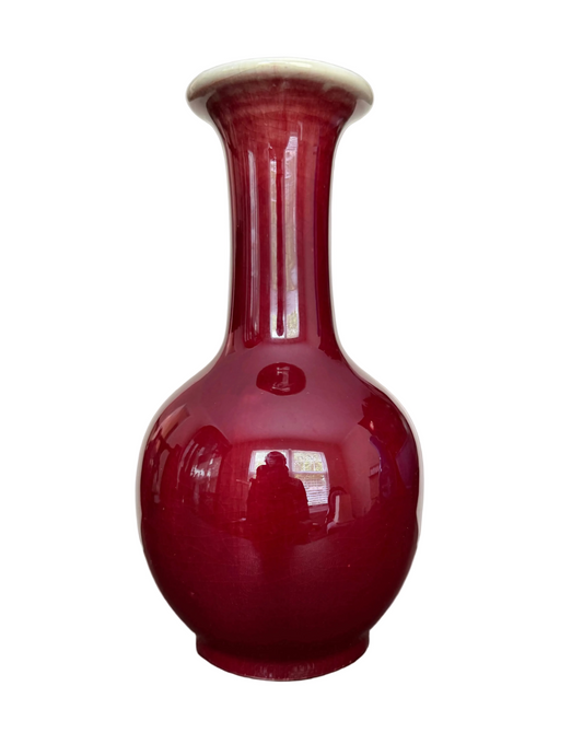 20th Century Chinese Oxblood Vase