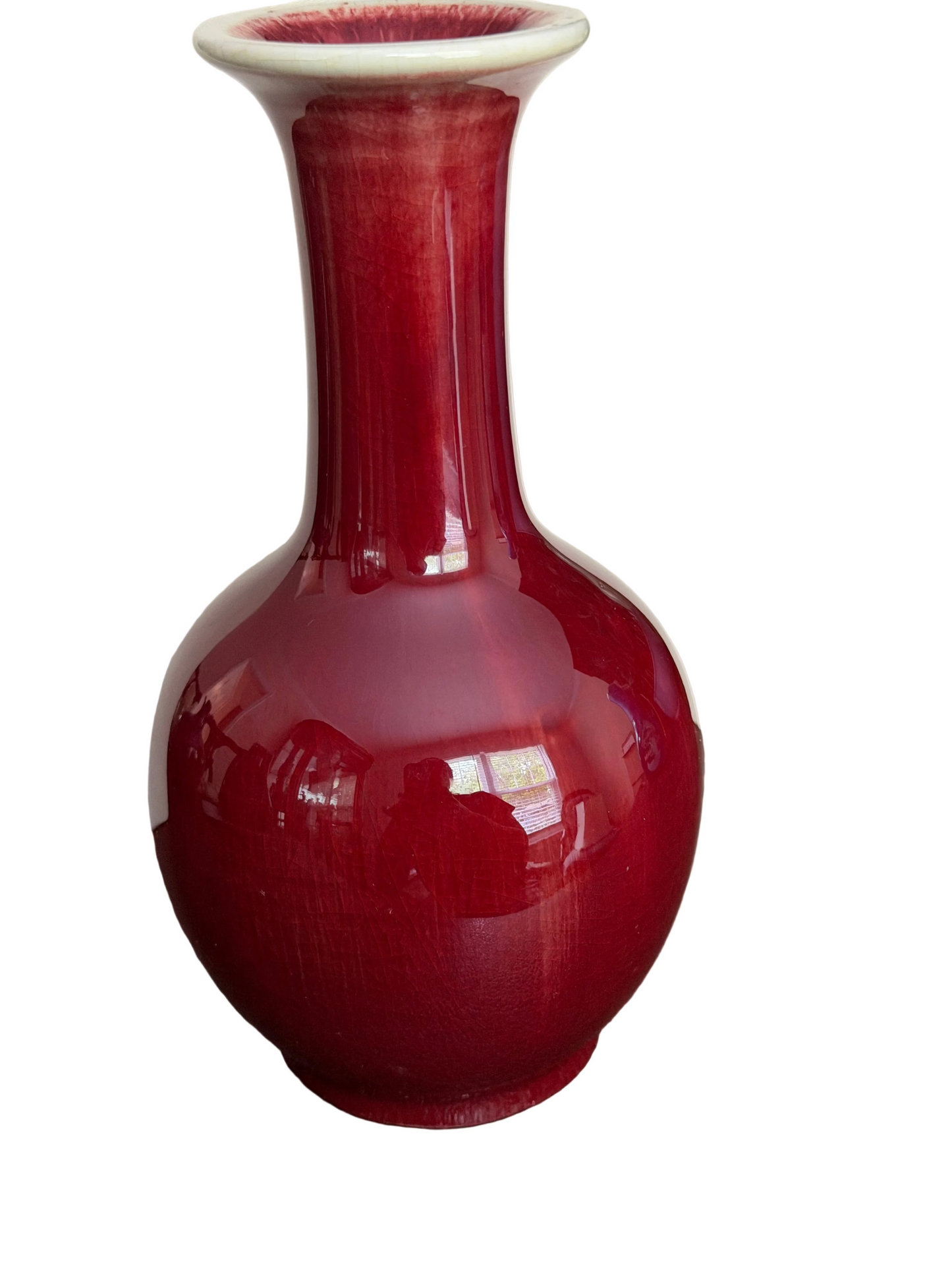 20th Century Chinese Oxblood Vase