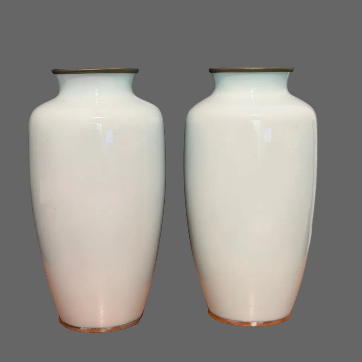 Pair of Japanese Cloisonne Vases