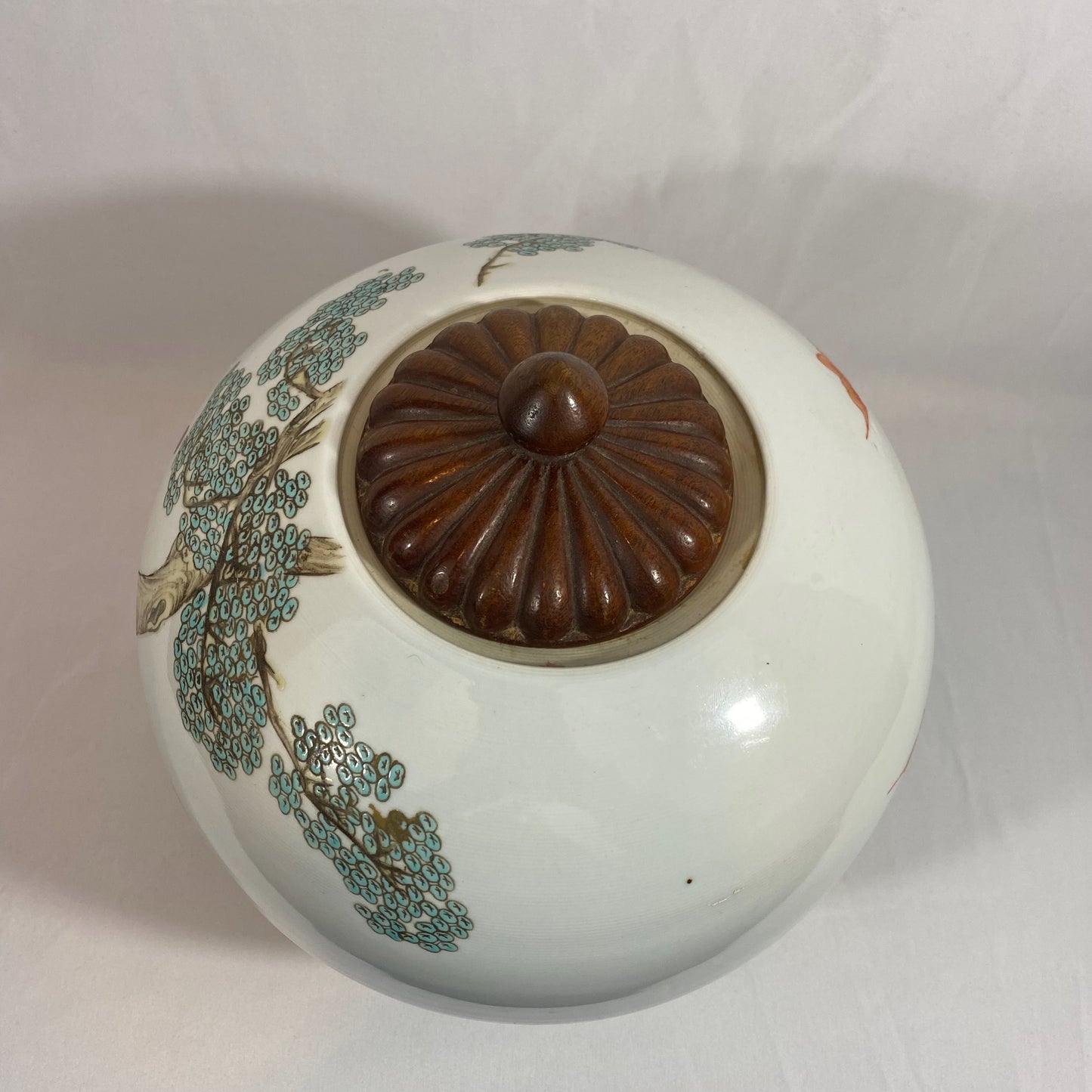 20th Century Chinese Famille Rose Melon Jar