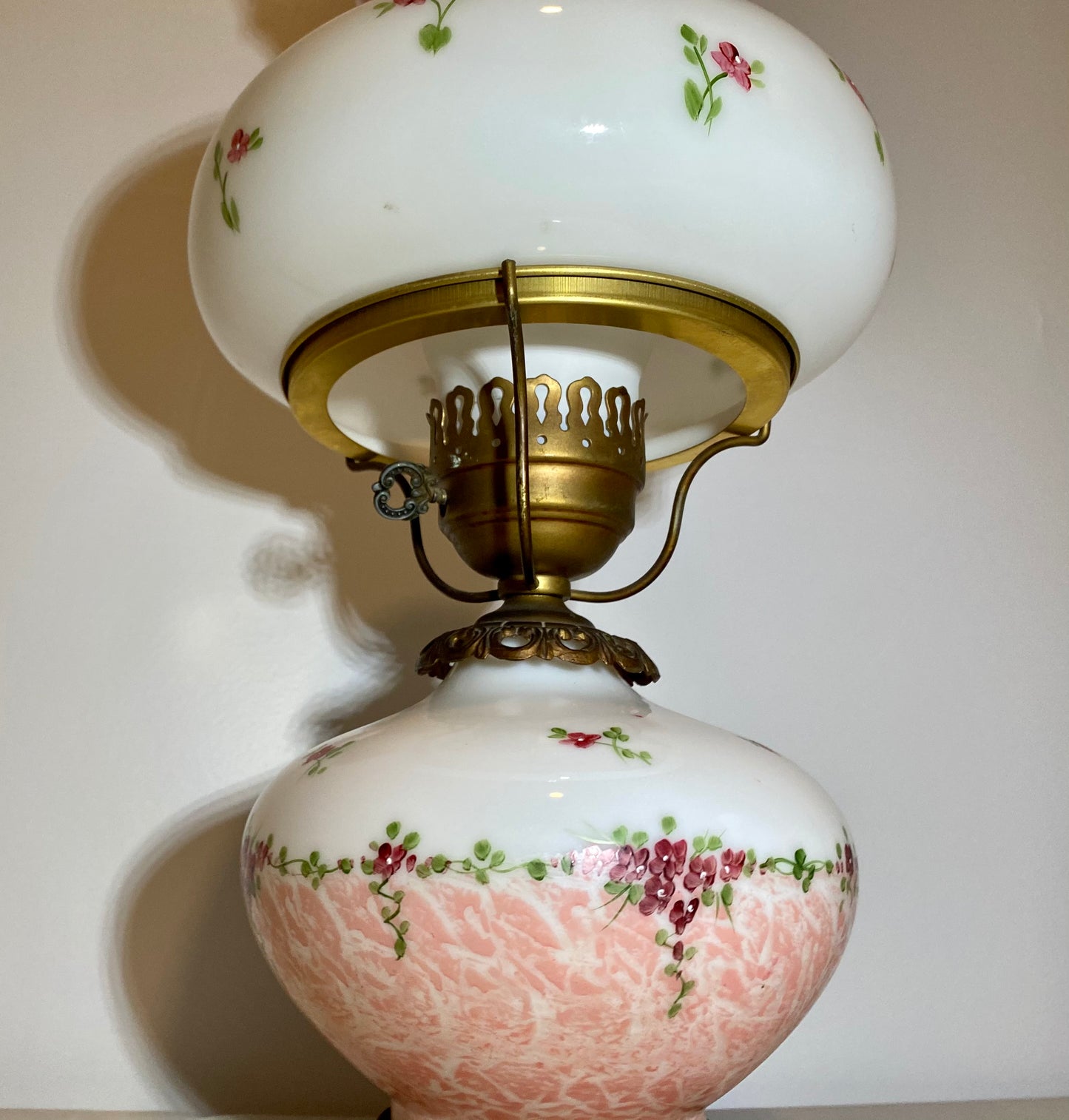 1950s Hedco Gone with the Wind Hand-painted Table Lamp