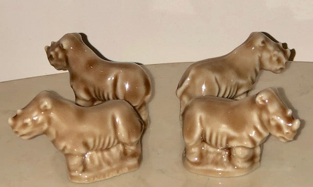 Wade England Miniature Figurine - Rhino