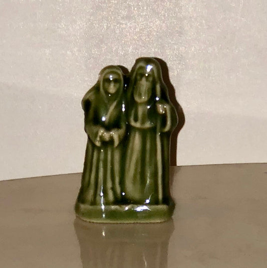 Wade England Miniature Figurine - Noah and Wife