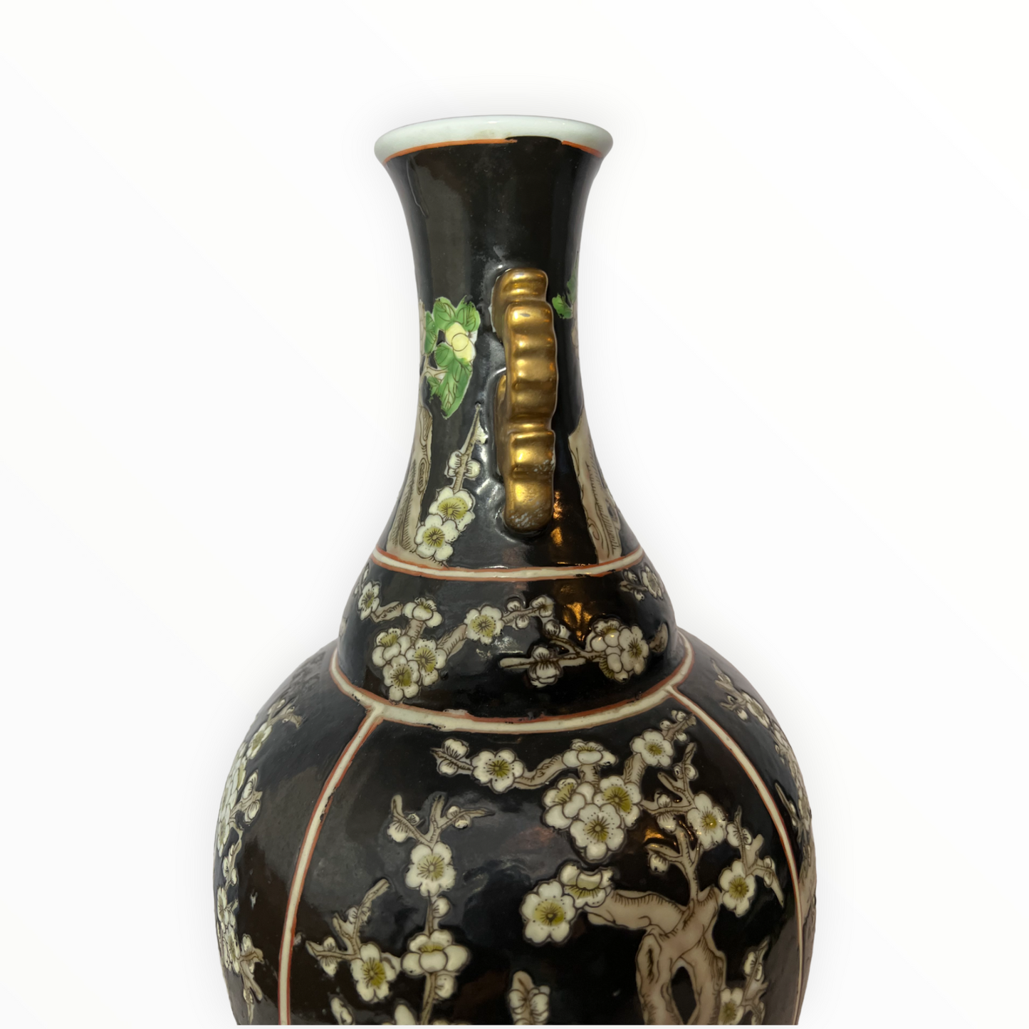 20th Century Chinese Famille Noire Vase