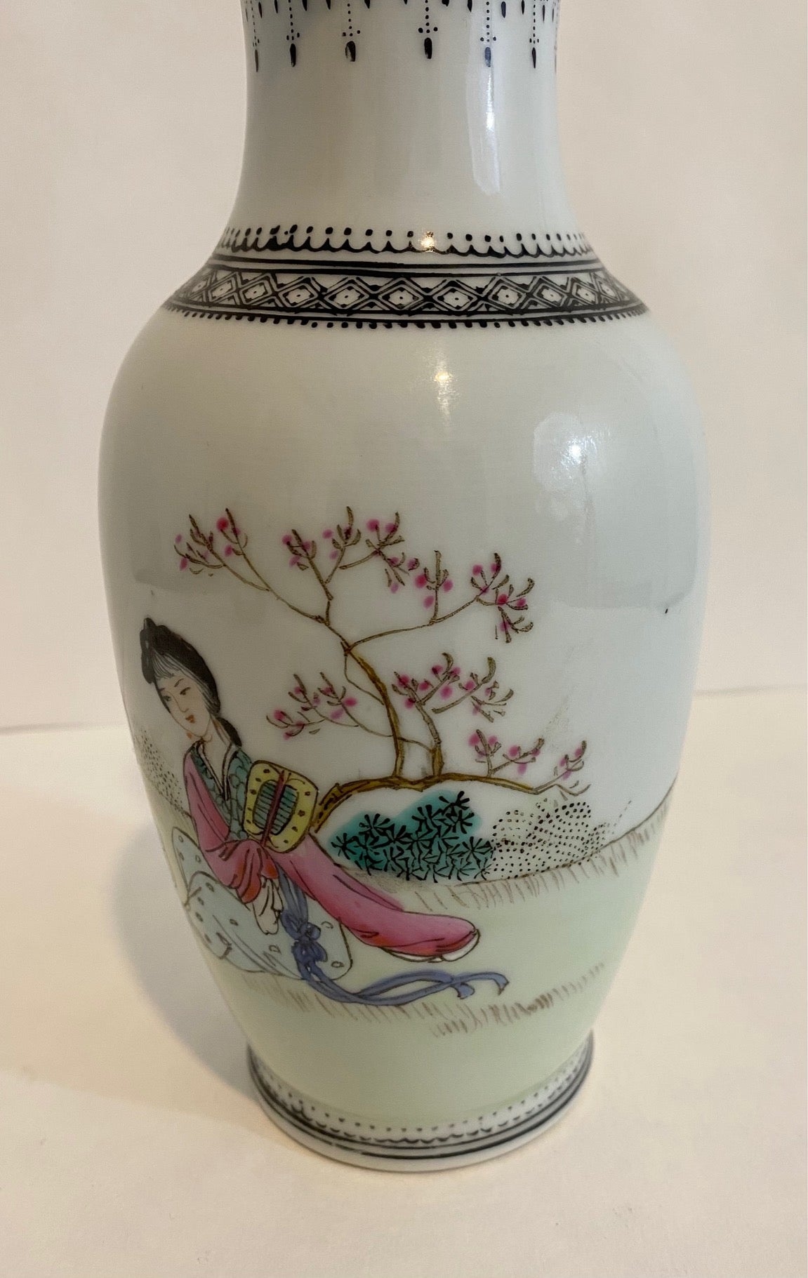 20th Century Famille Rose Porcelain Vase