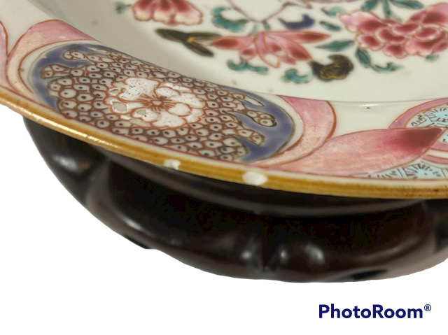 Unusual 18th Century Chinese Export Porcelain Dish
