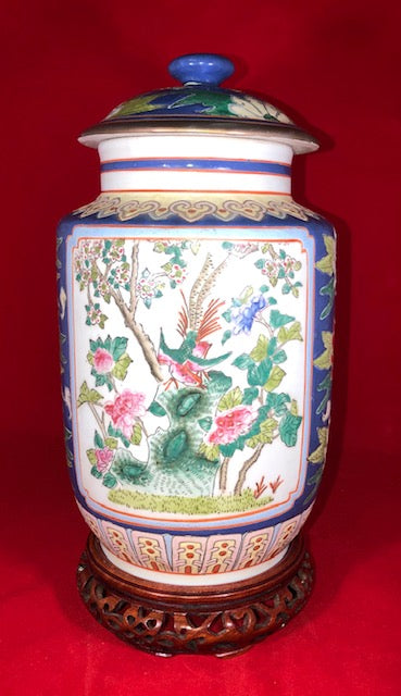20th C  Chinese Porcelain Jars Decorative