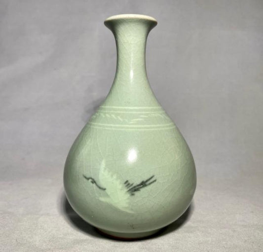 Korean Celadon Bud Vase