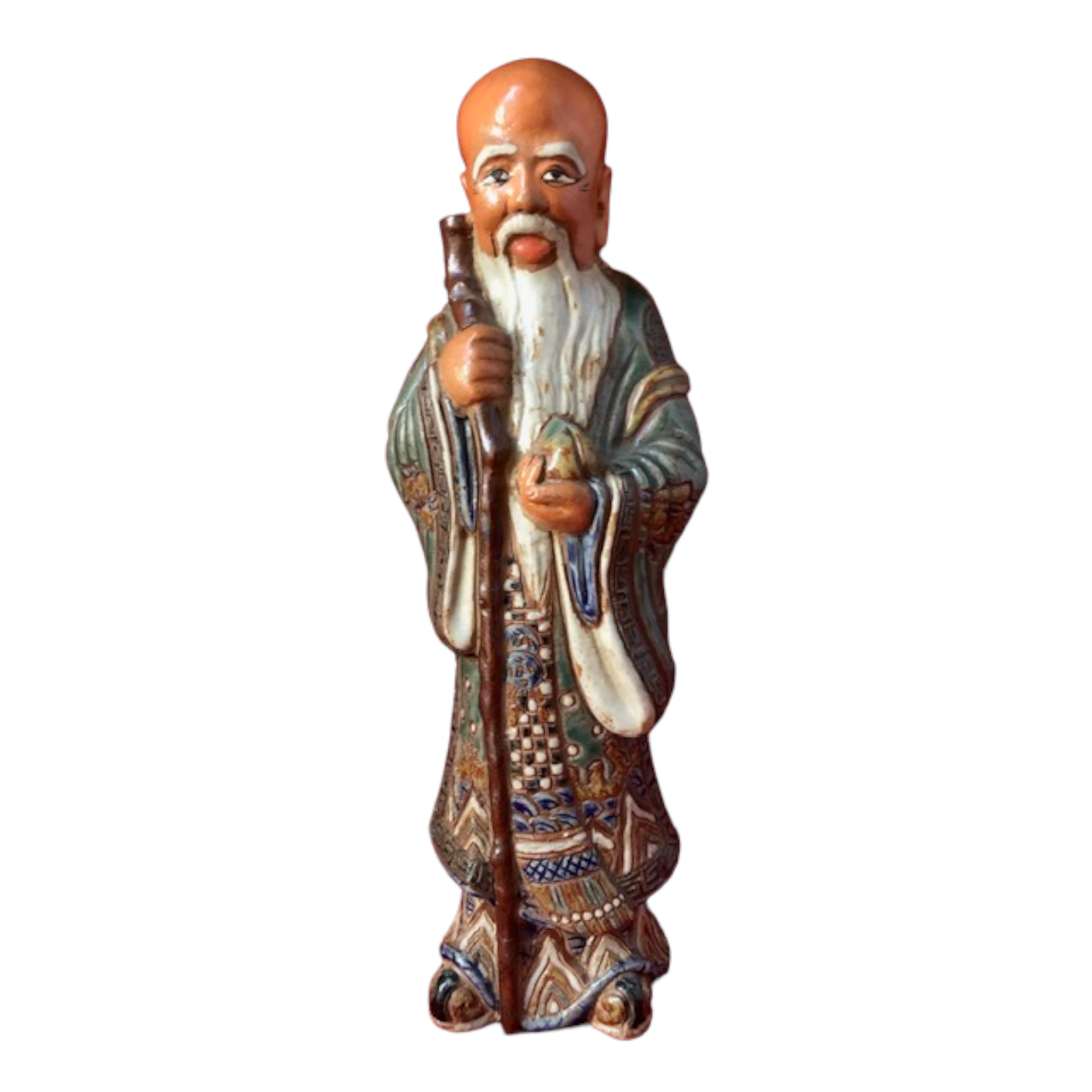 Bien Hoa Shou Statue – Delightful Discoveries Antiques, image size:1920x1920