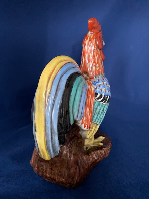 Vintage Chinese Ceramic Rooster Figure
