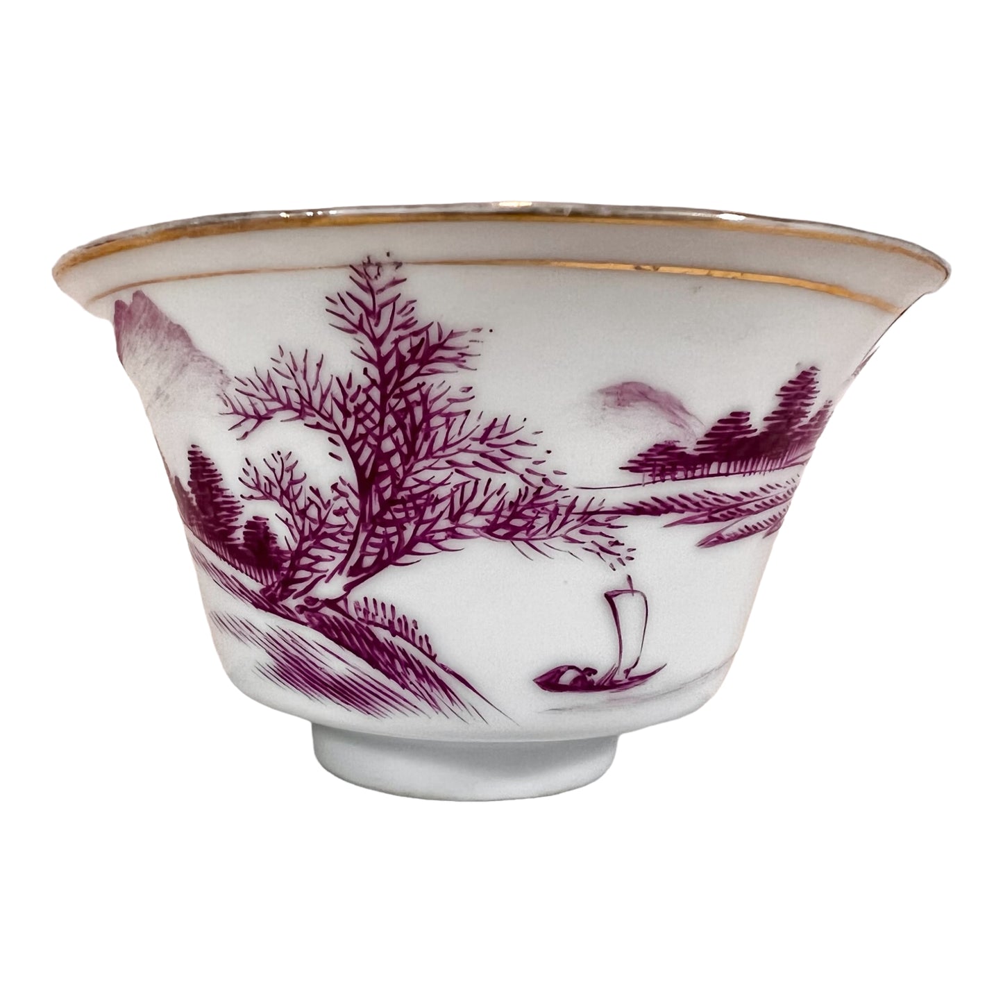 Vintage Chinese Porcelain Wine Cup