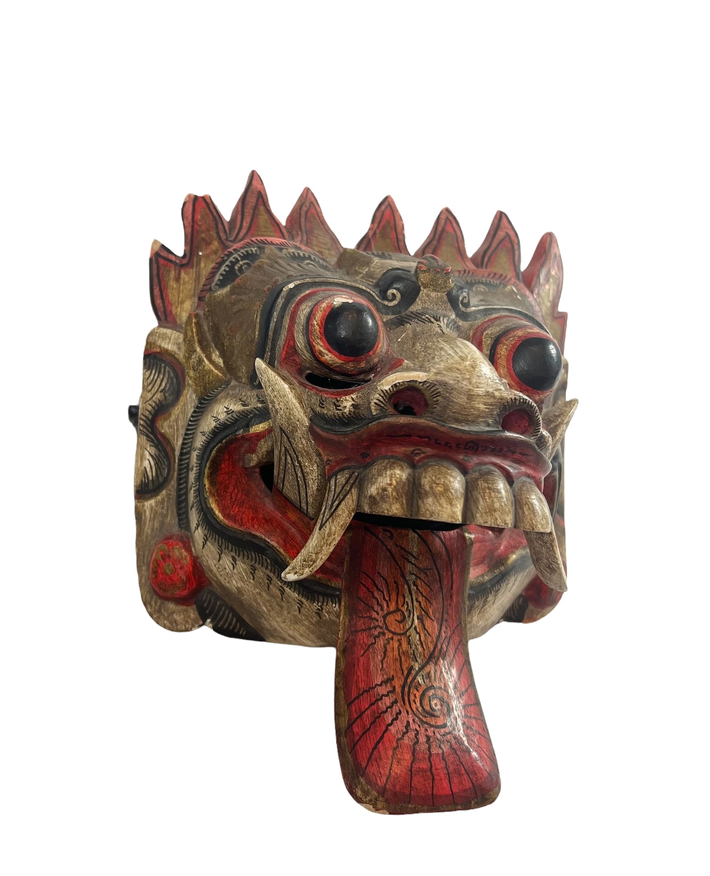 Antique Balinese Wood Mask